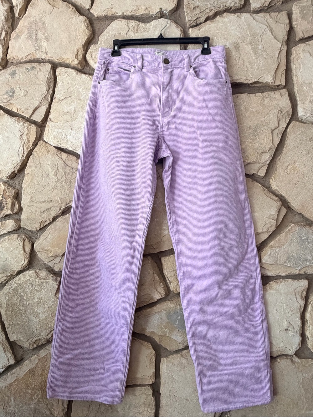 Billabong Lilac Corduroy Straight-Leg Jeans - Women